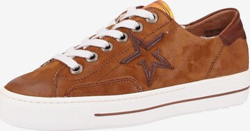 Paul Green Sneakers laag in Bruin: voorkant