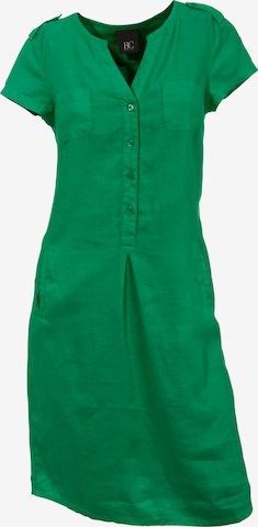 Robe-chemise heine en vert : devant