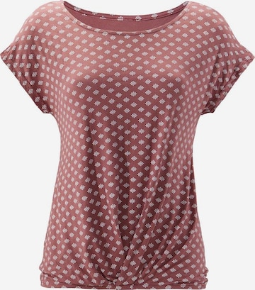 LASCANA Shirt in Rood: voorkant