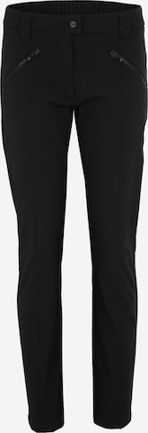 CMP Spodnie outdoor w kolorze czarny: przód
