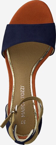 MARCO TOZZI Sandale in Blau