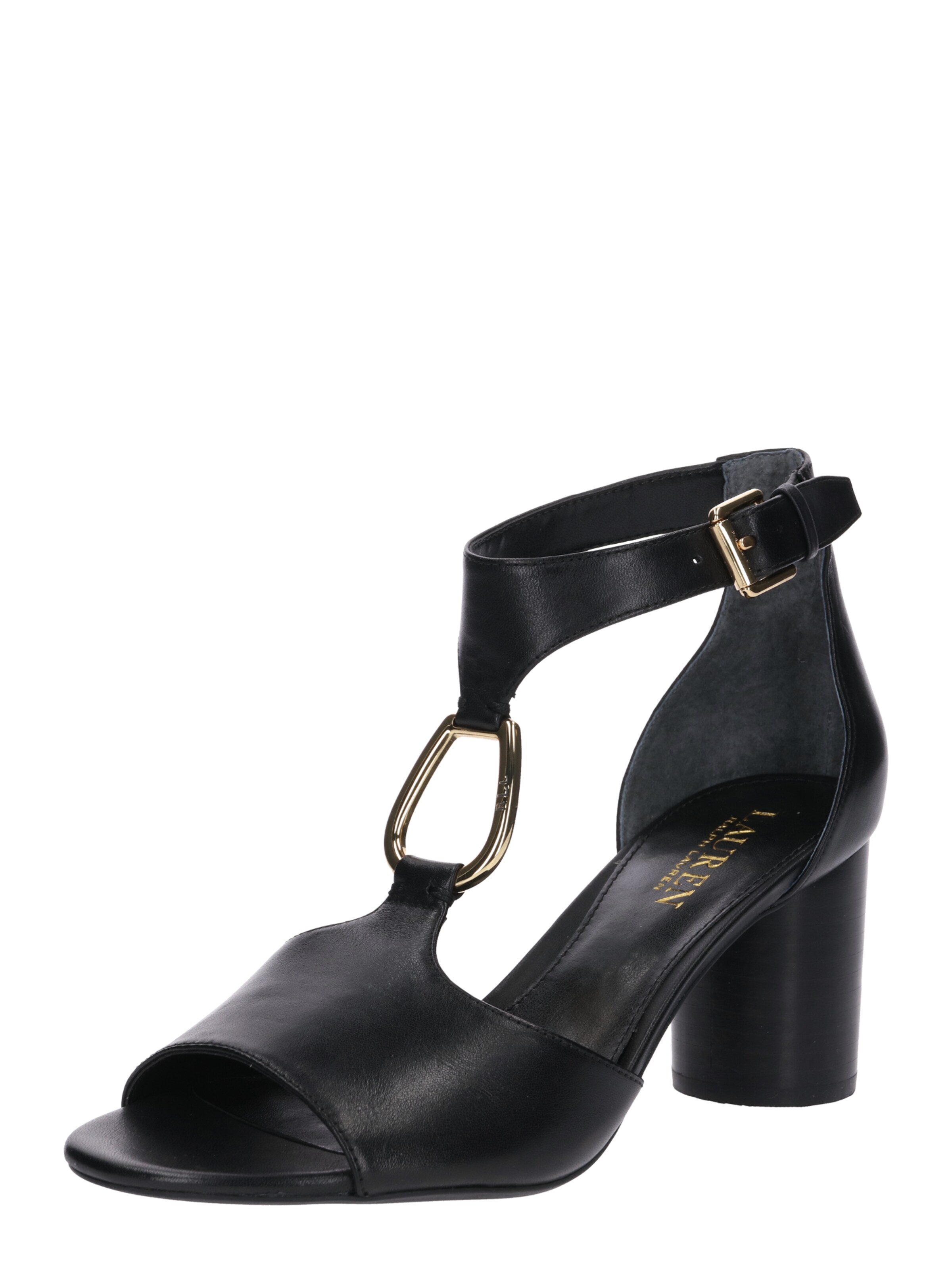 Lauren Ralph Lauren - Sandaal 'Elesia' in de kleur Zwart