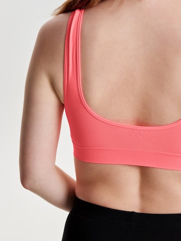 ONLY PLAY Bustier Sport bh in Roze