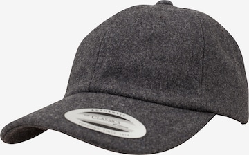 Flexfit Cap 'Melton Wool' in Grau: predná strana