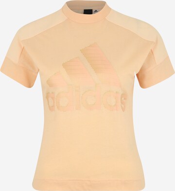 ADIDAS SPORTSWEAR Funkčné tričko - oranžová: predná strana