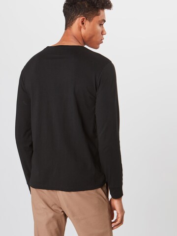 Polo Ralph Lauren Regular Fit Skjorte '26/1 JERSEY-LSL-TSH' i svart: bakside