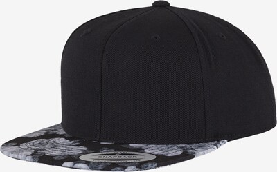 Flexfit Snapback 'Roses' in grau / schwarz, Produktansicht