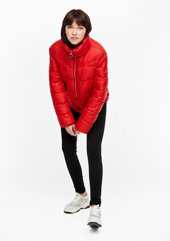 Veste d’hiver QS en rouge