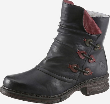 Rieker Boots in Blauw: voorkant