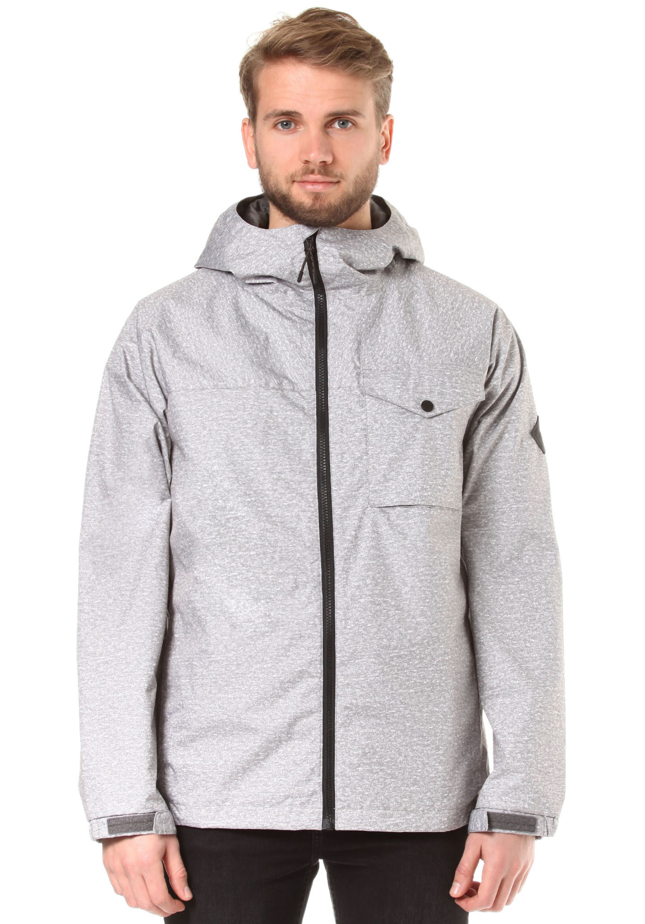 BURTON - Functionele jas 'Portal' in de kleur Grijs