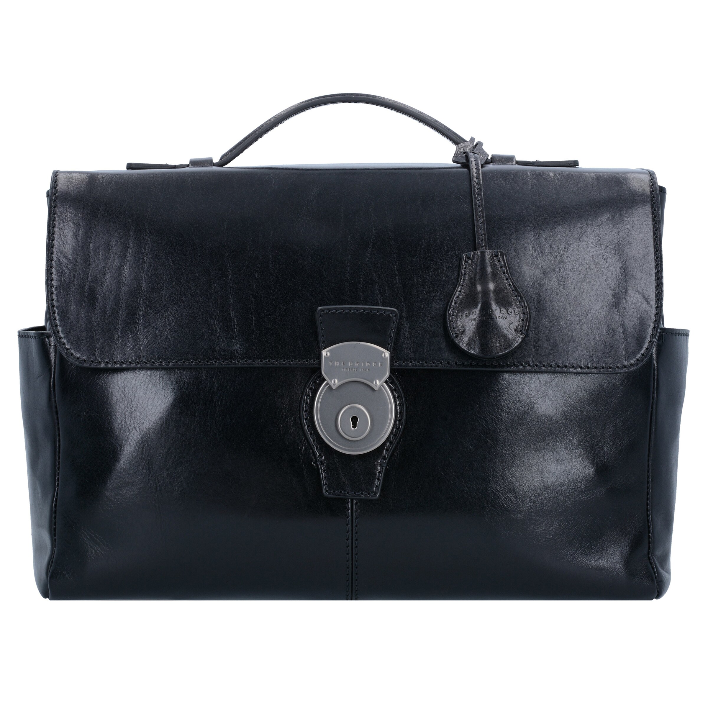 The Bridge - Aktentas 'Capalbio' in de kleur Zwart