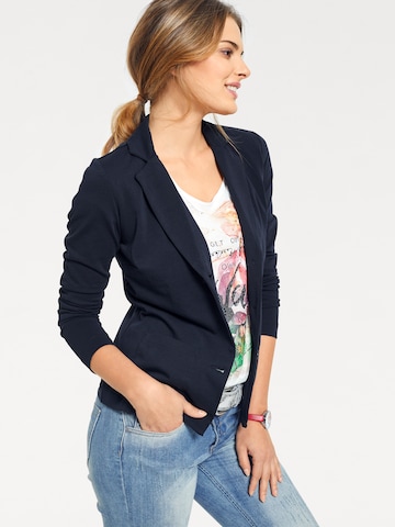 heine Blazers in Blauw: voorkant