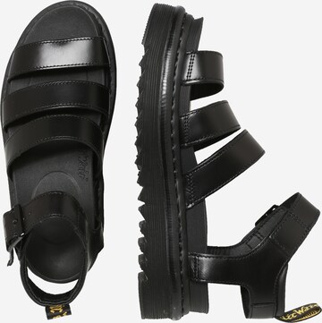 Sandale cu baretă 'Chunky Blaire' de la Dr. Martens pe negru: lateral