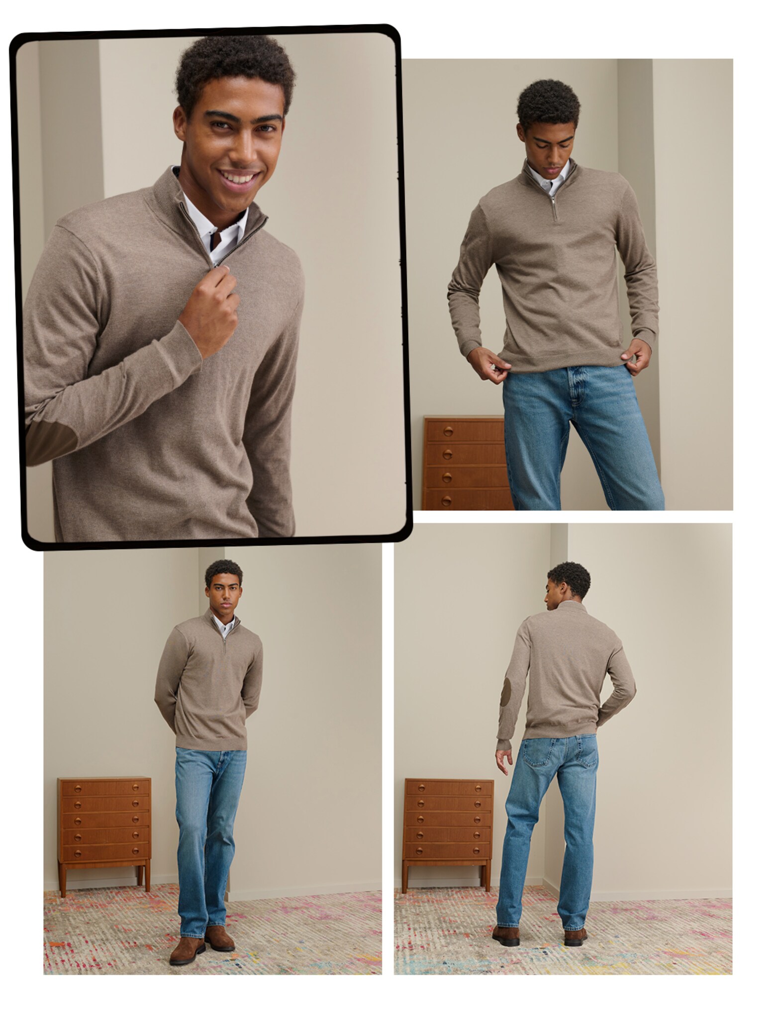 Alexander - Brown Sweater Look