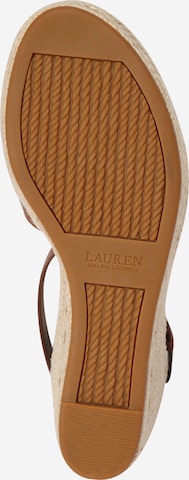 Lauren Ralph Lauren Sandals 'Hale' in Brown