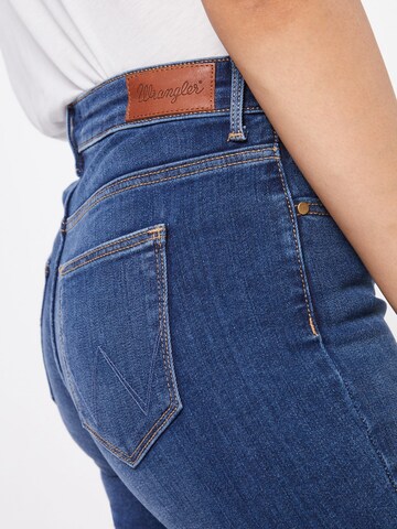 Skinny Jeans de la WRANGLER pe albastru