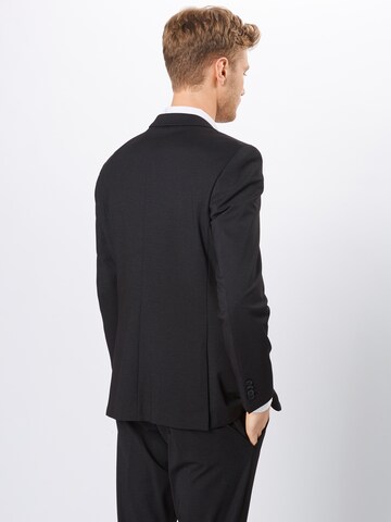 ESPRIT Slimfit Anzug in Schwarz: Rückseite