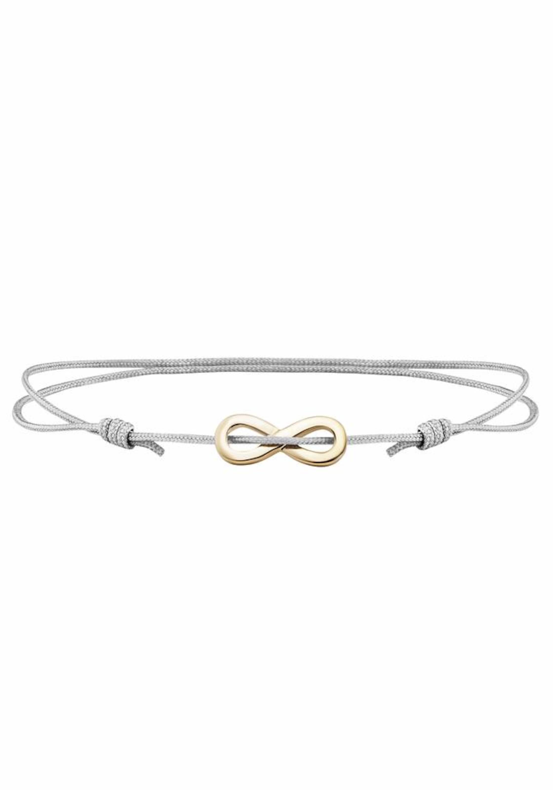 caï Bracelet 'Infinity' in Grey: front