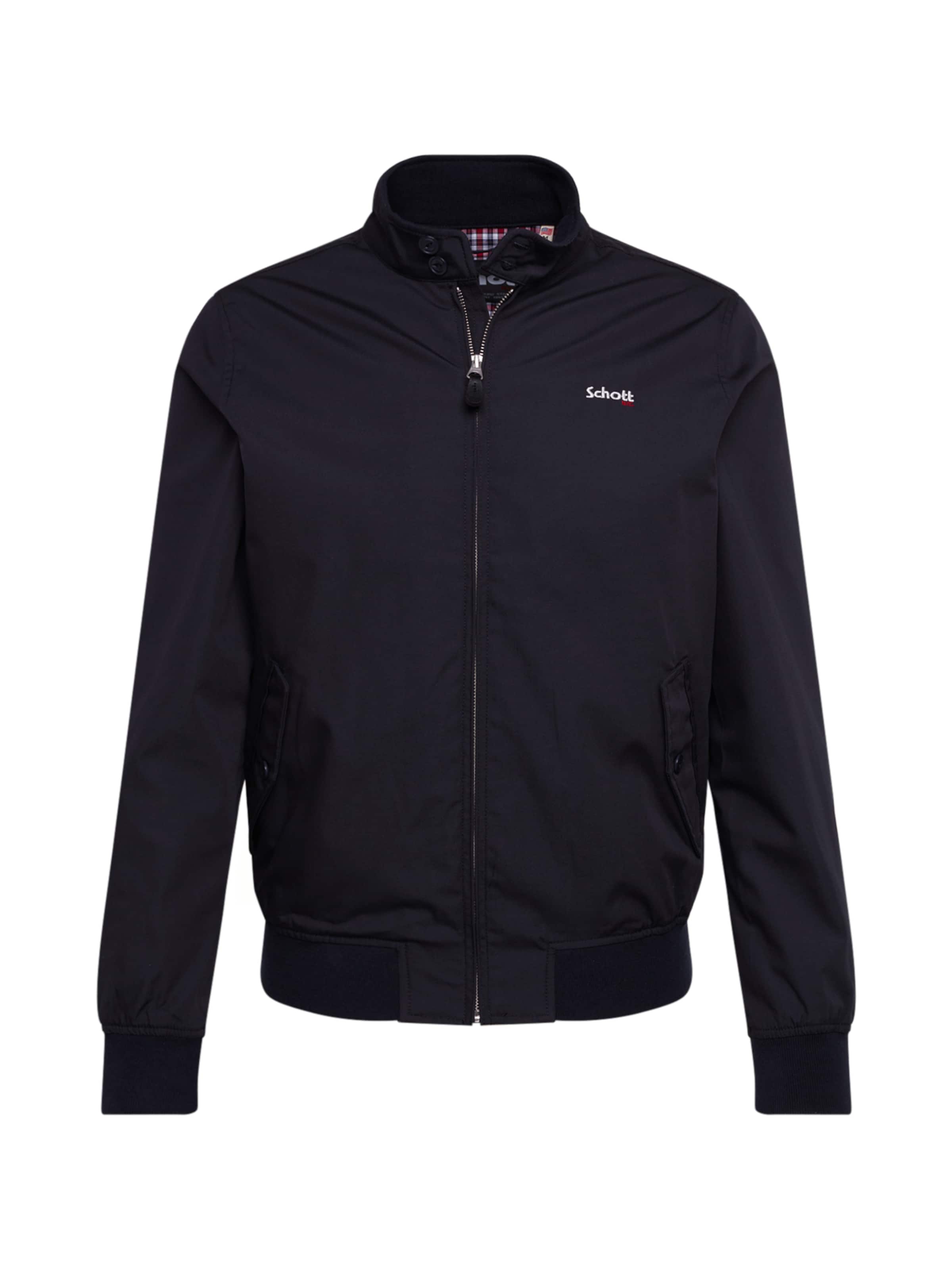 Schott NYC Between-Season Jacket in Blue: front