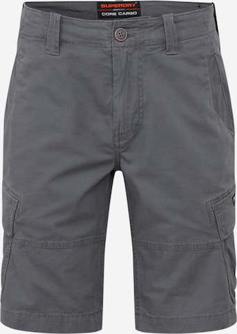 SuperdryCargo hlače - siva boja: prednji dio
