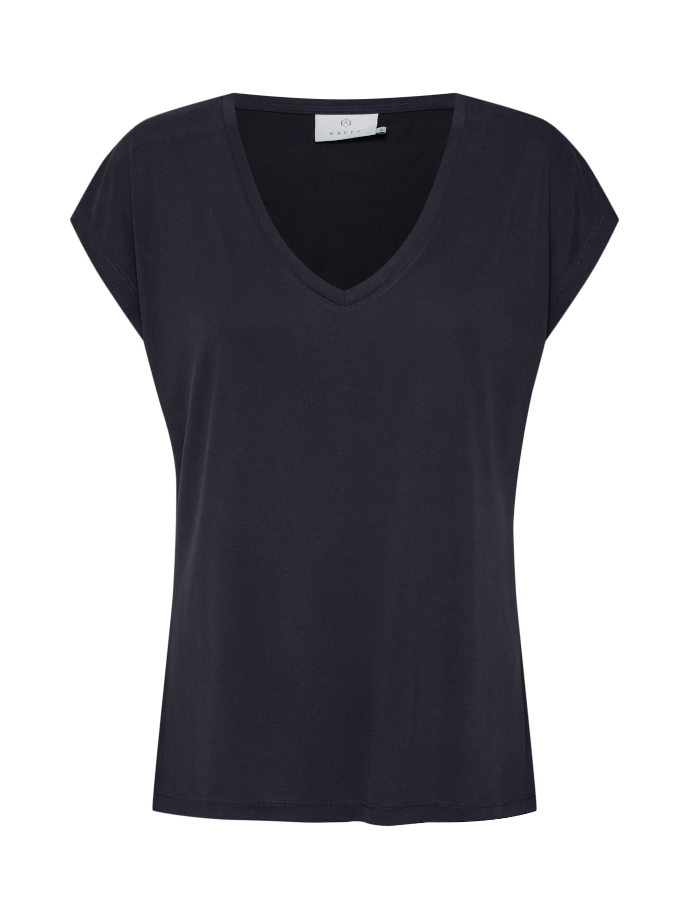 Kaffe Koszulka 'Lise' w kolorze czarny: przód