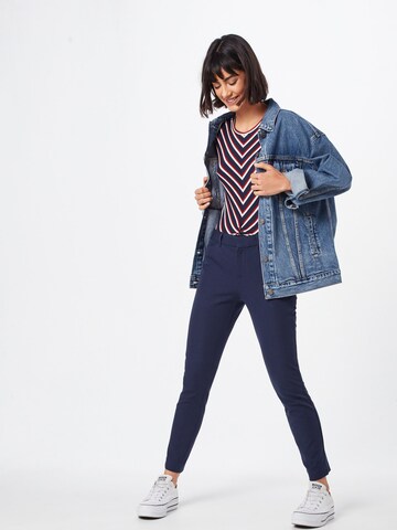 GAP Skinny Kalhoty – modrá