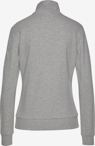 BENCH Zip-Up Hoodie in Grey