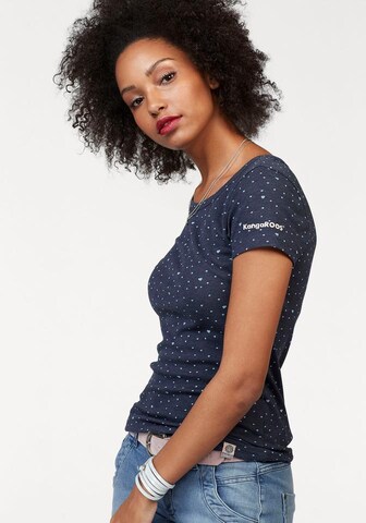 KangaROOS Shirt in Blau: Vorderseite
