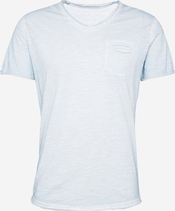 T-Shirt Key Largo en bleu : devant