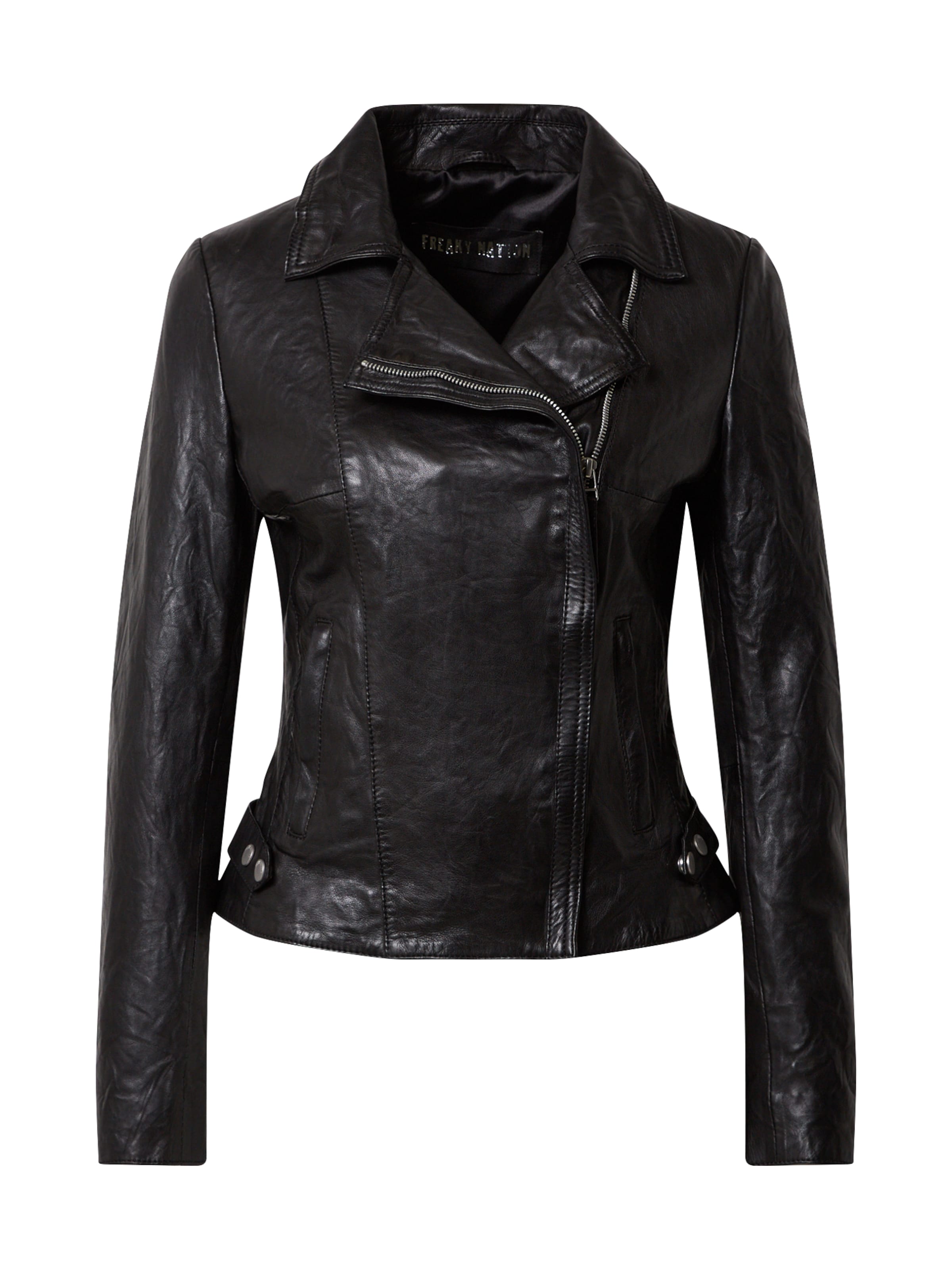 FREAKY NATION Kurtka przejściowa &#x27;Josy&#x27; w kolorze czarny: przód