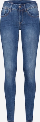 Skinny Jean 'Lynn' G-Star RAW en bleu : devant