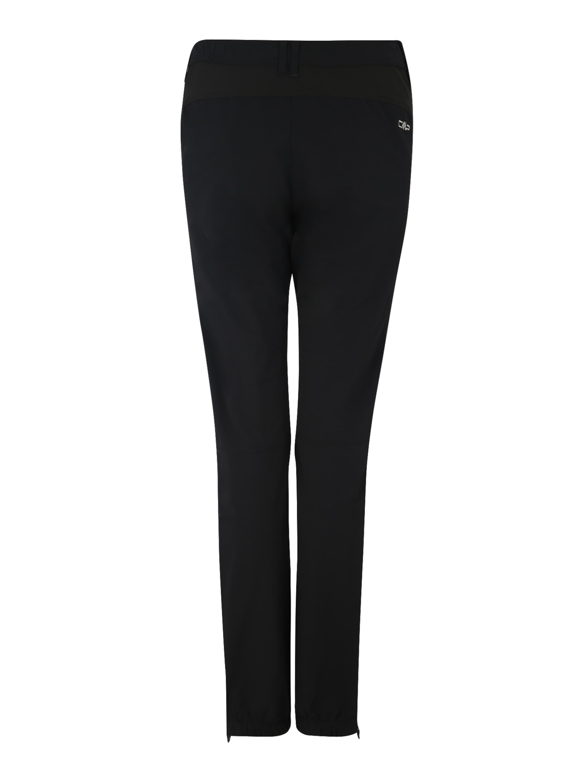 CMP Regular Outdoor Pants 'Campagnolo' in Black: back