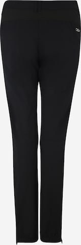 CMP Normalny krój Spodnie outdoor 'Campagnolo' w kolorze czarny: tył
