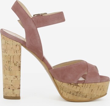 EVITA Strap Sandals 'Lana' in Pink