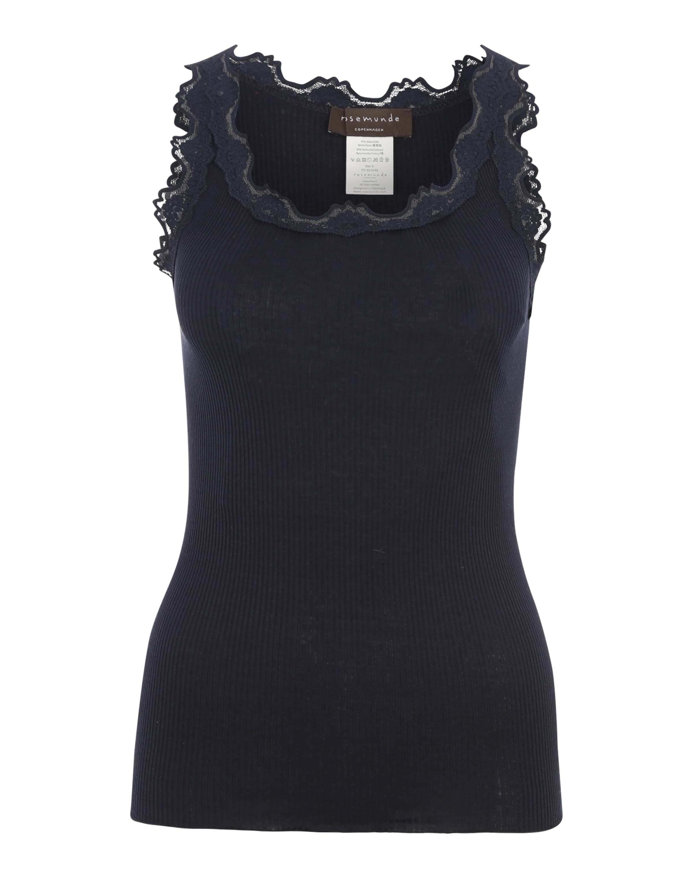 rosemunde - Top en azul: frente