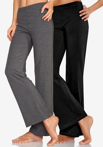 VIVANCE Boot cut Leggings in Grey: front