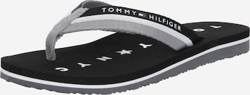 TOMMY HILFIGER Žabky 'Loves ny' - Čierna: predná strana