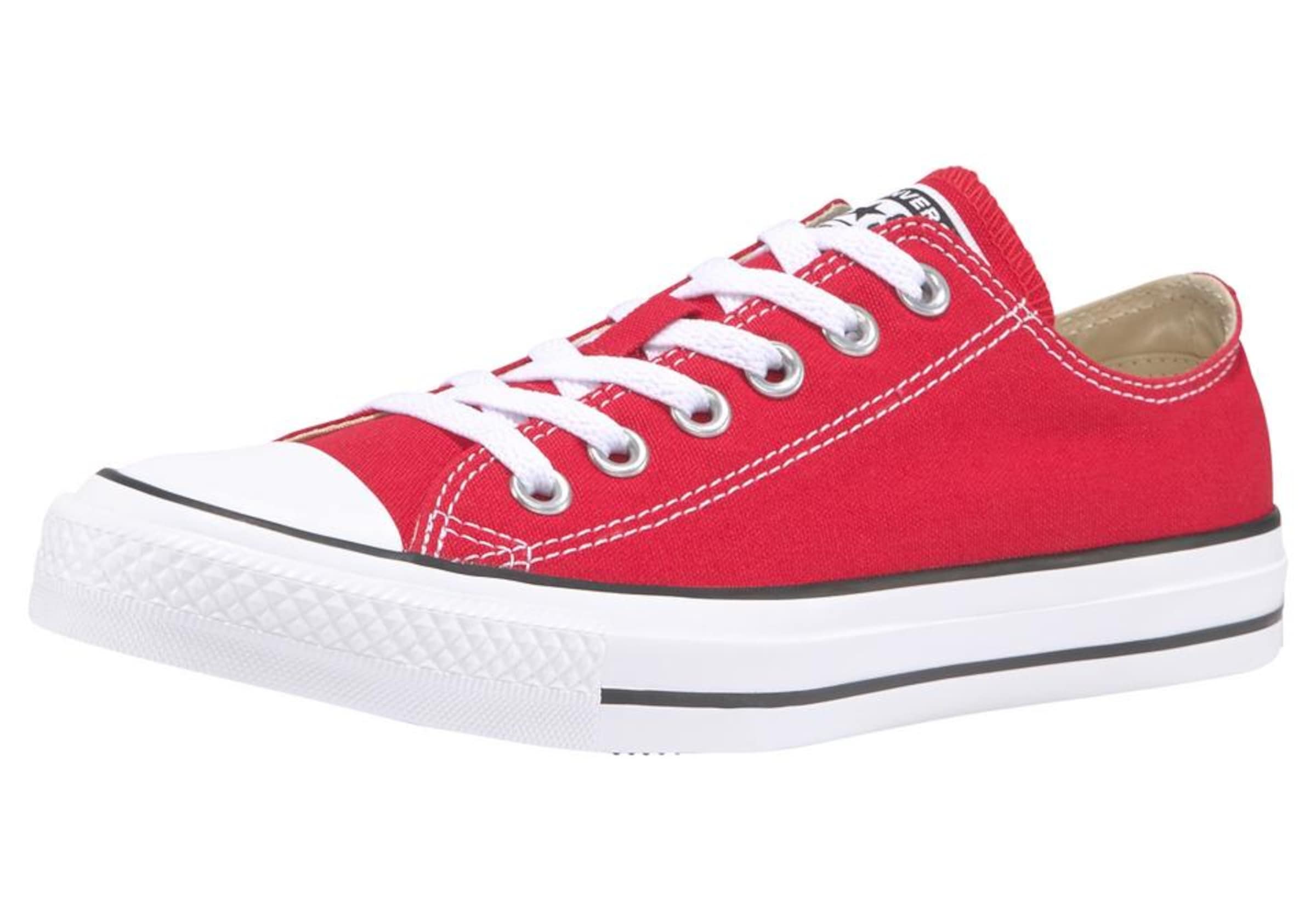 CONVERSE Σνίκερ χαμηλό &#x27;Chuck  Taylor All Star Ox&#x27; σε κόκκινο: μπροστά