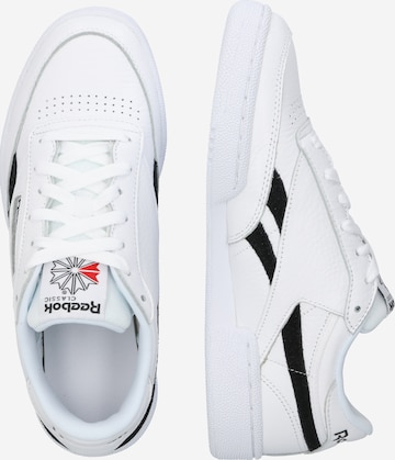 Reebok Platform trainers 'Revenge Plus' in White: side