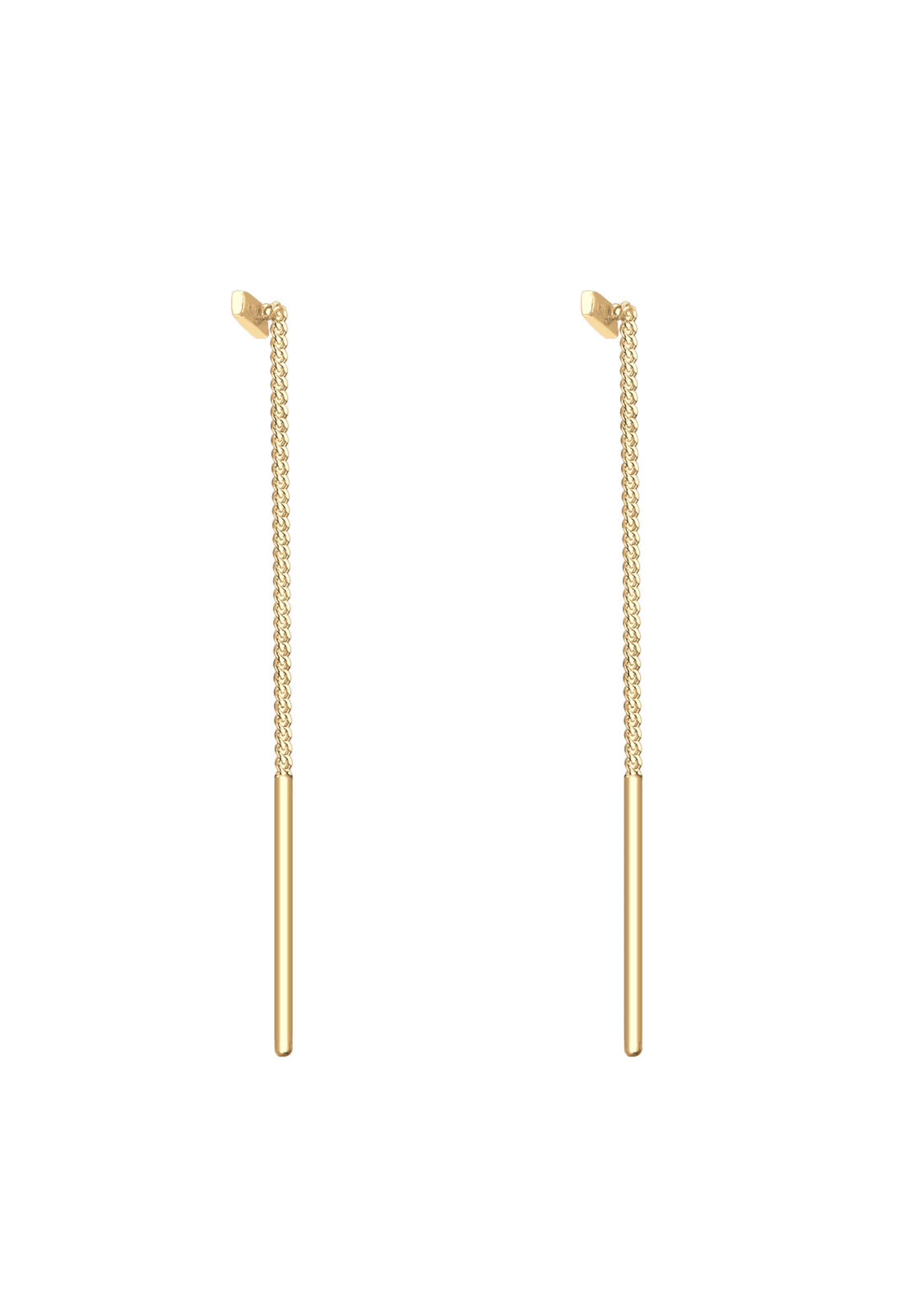 ELLI Náušnice 'Geo' – zlatá