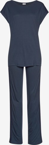 LASCANA Pajama in Blue: front