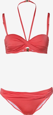LASCANA - Bikini en rojo: frente