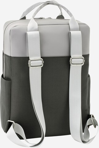 Kapten & Son Backpack 'Bergen Grey Black' in Brown: back