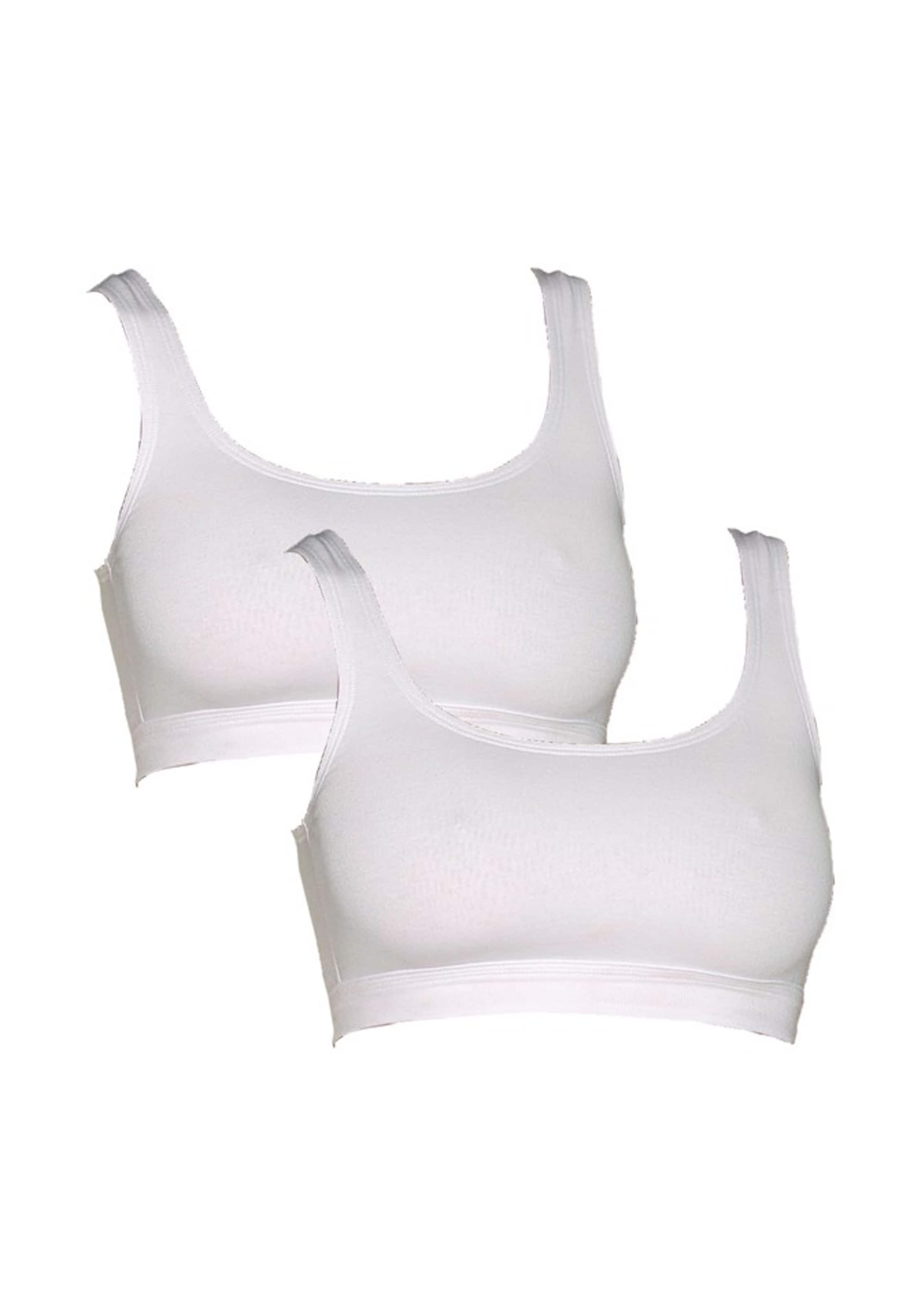 PETITE FLEUR Štandardný strih Podprsenka - Biela