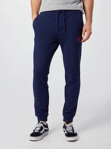 JACK & JONES - Tapered Pantalón 'Gordon' en azul: frente