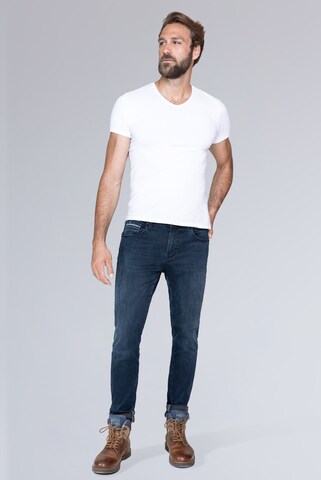 Skinny Jeans 'DA:VD' de la CAMP DAVID pe albastru