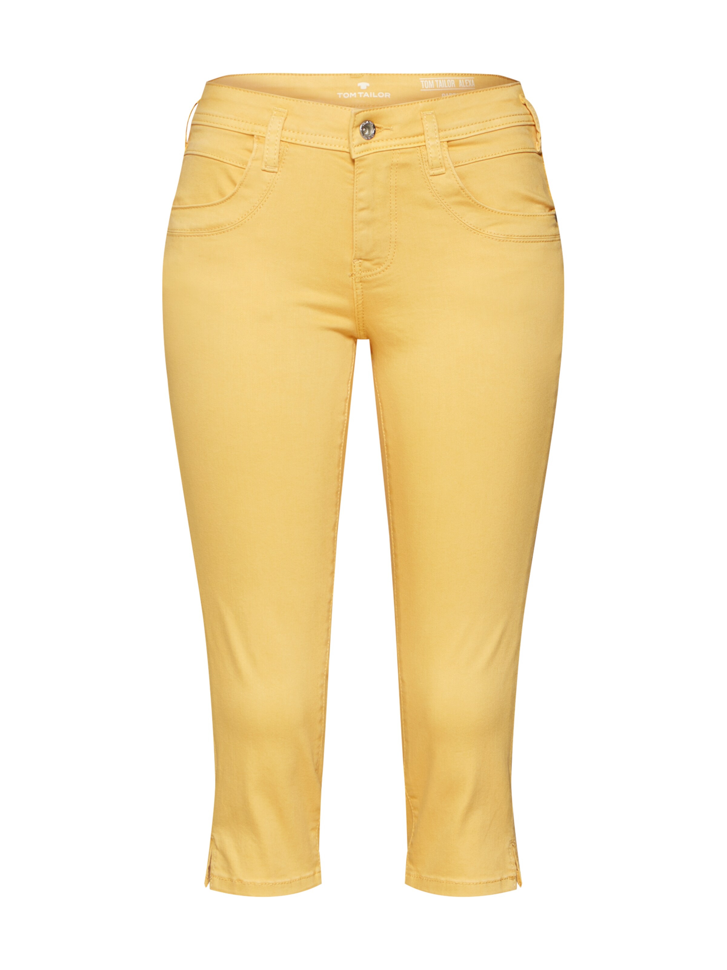 TOM TAILOR - Jeans 'Alexa' in de kleur Geel