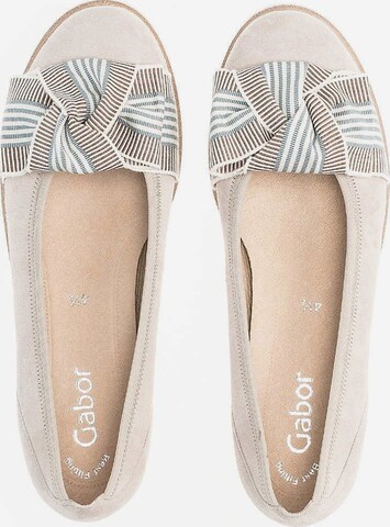 GABOR Ballet Flats in Beige