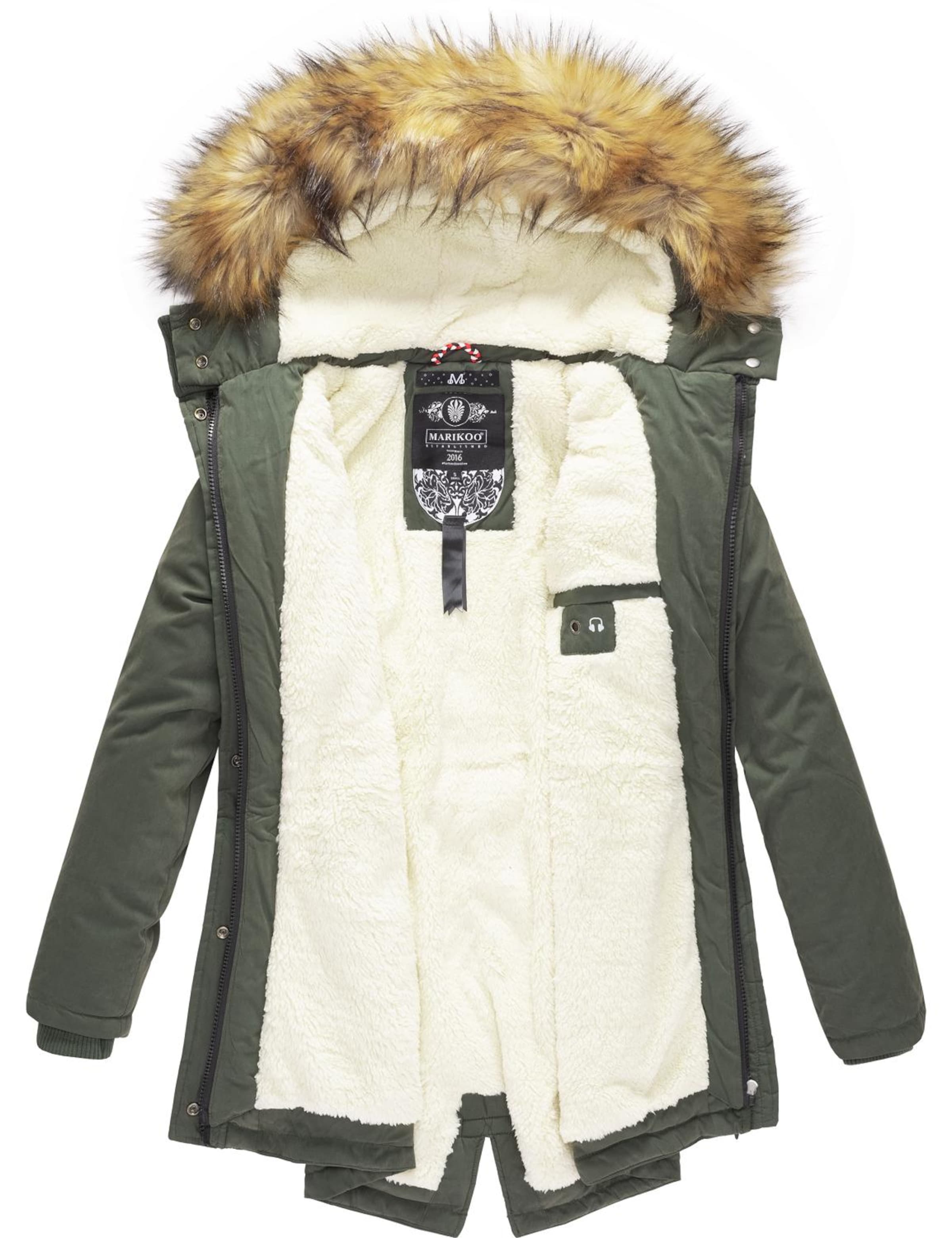 Parka d’hiver 'Akira' MARIKOO en vert
