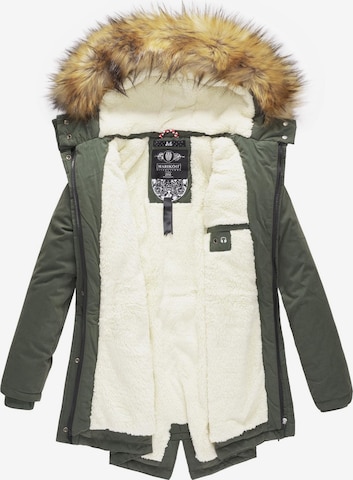 MARIKOO Winterparka 'Akira' in Groen